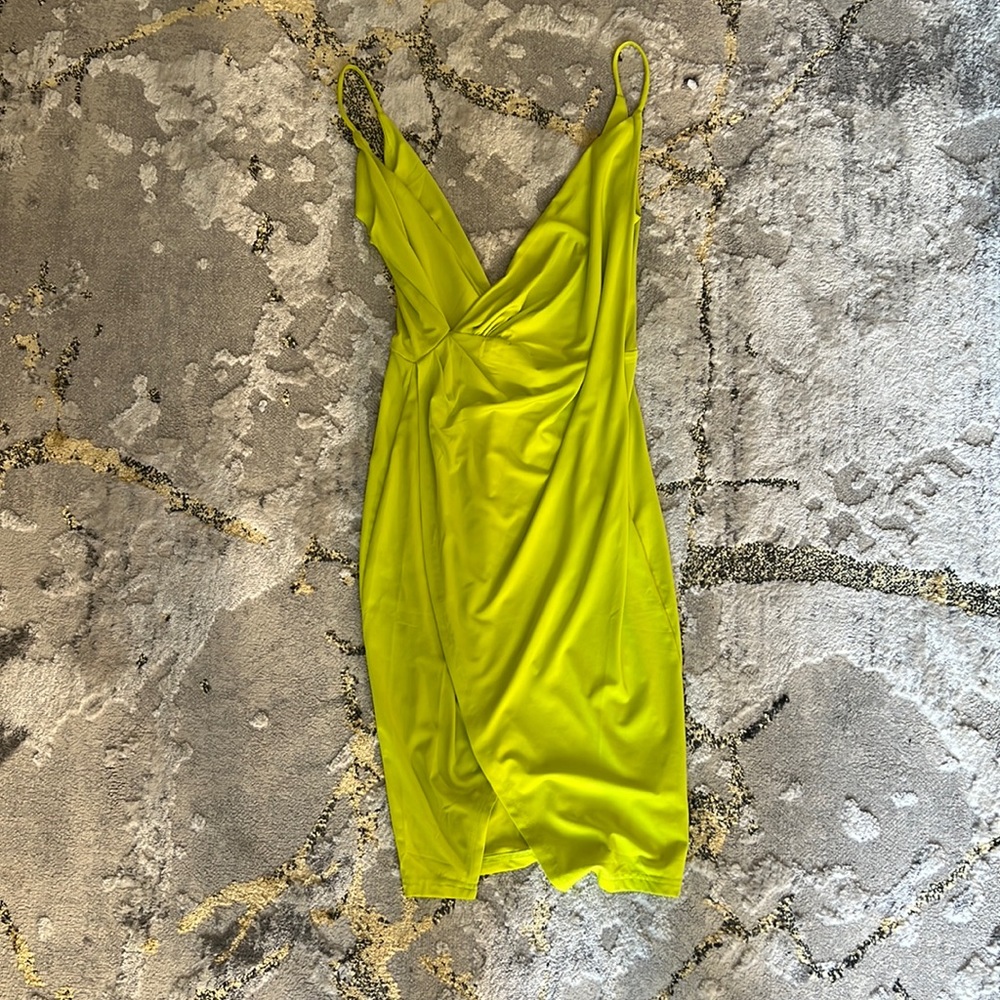 Green dress, size small, SHEIN